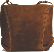 Rugged Earth Leather Concealed Carry Crossbody Purse.