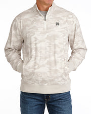 Cinch Gray Camo Quarter Zip MWK1971001.