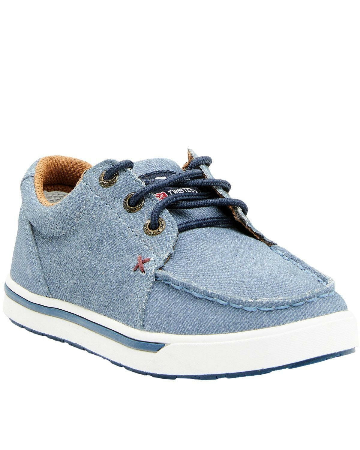 Wrangler Youth Denim Blue Kicks Shoes.