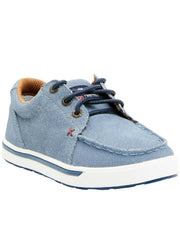 Wrangler Youth Denim Blue Kicks Shoes.