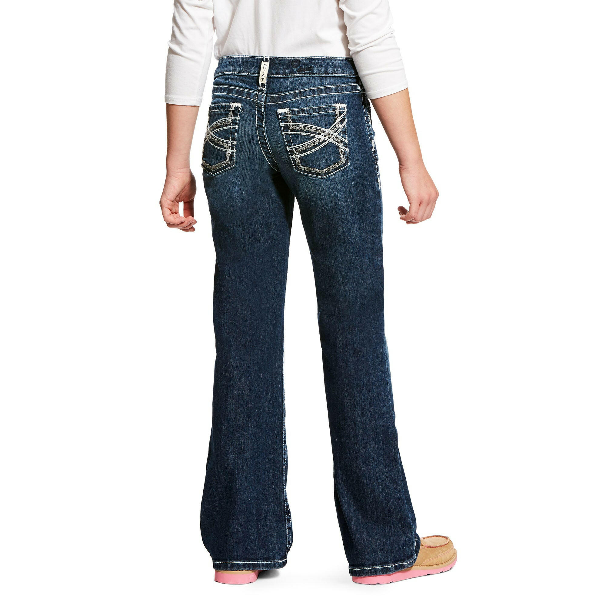 Ariat Girl's Ariat R.E.A.L. Boot Cut Jean.