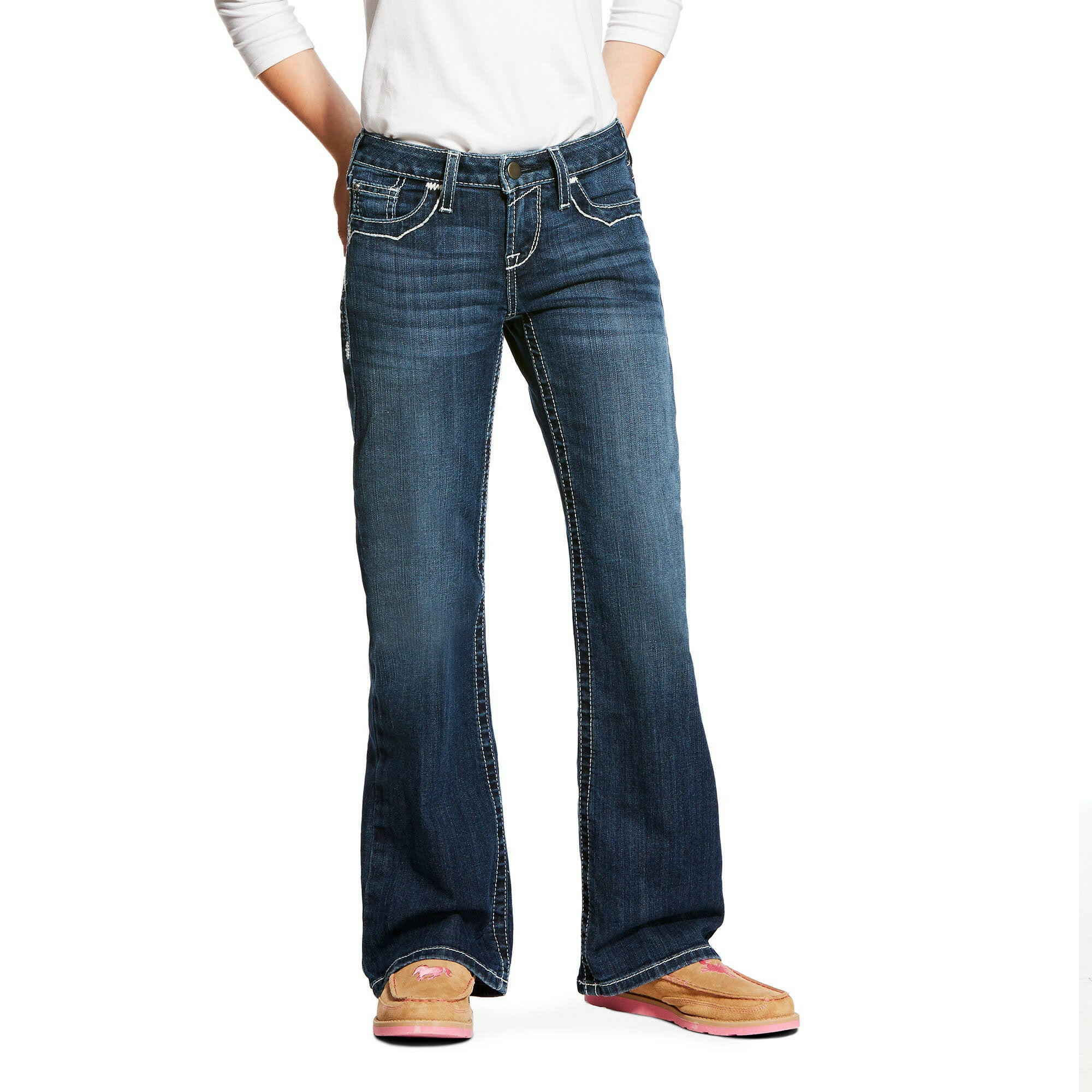 Ariat Girl's Ariat R.E.A.L. Boot Cut Jean.