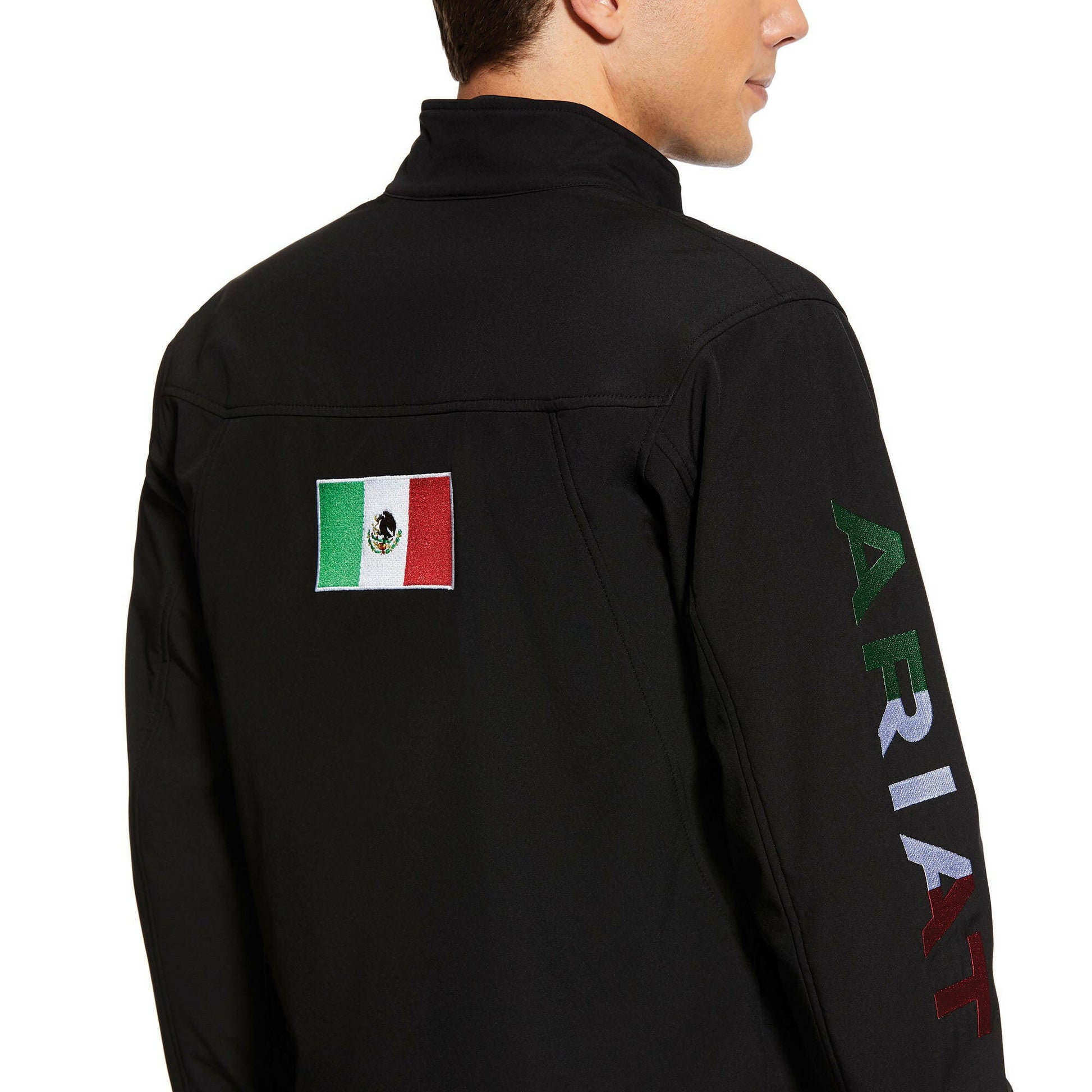 Ariat Men's Black Mexico Softshell Jacket C4.