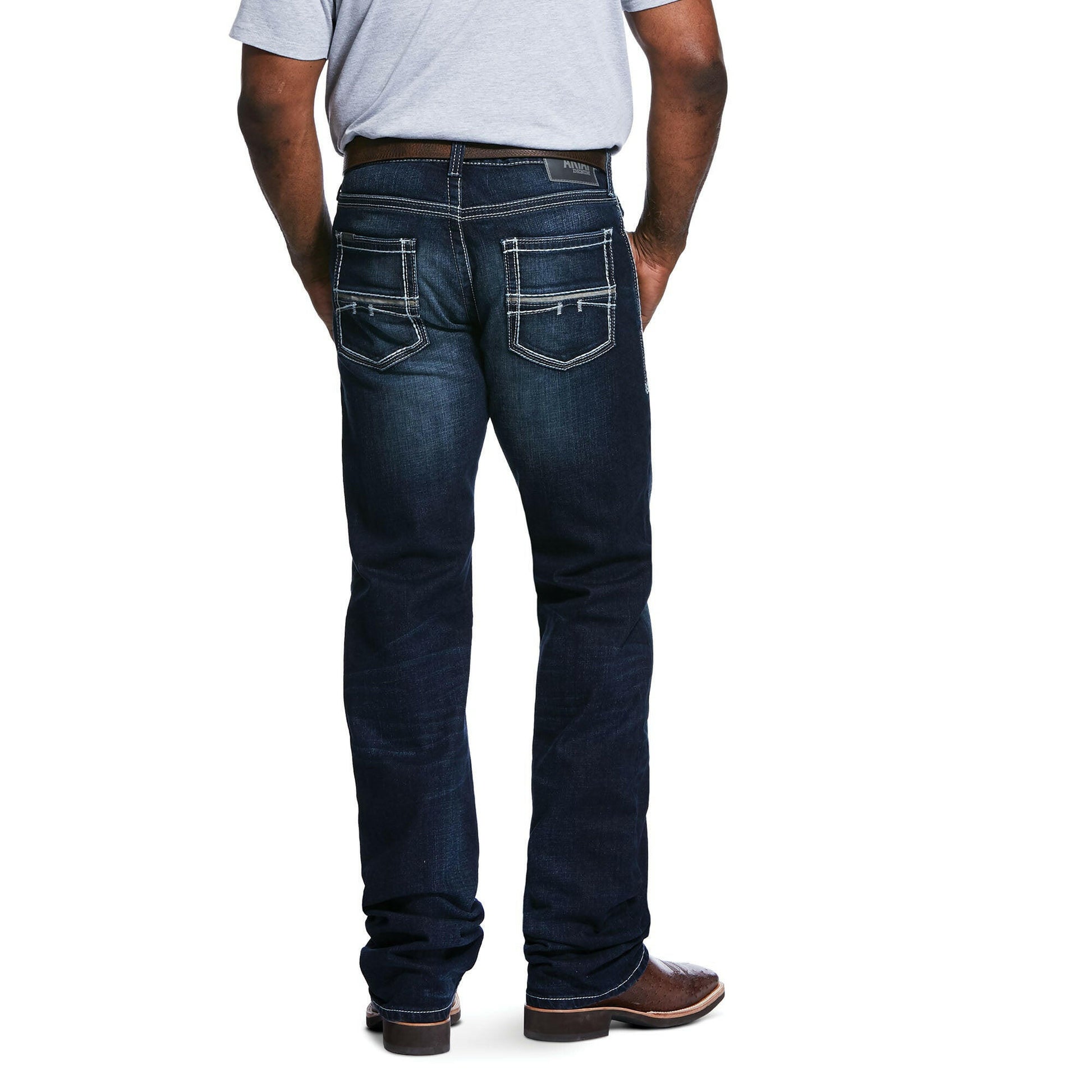 Ariat Men's M5 Slim Stretch Coltrane Stackable Straight Leg Jean.