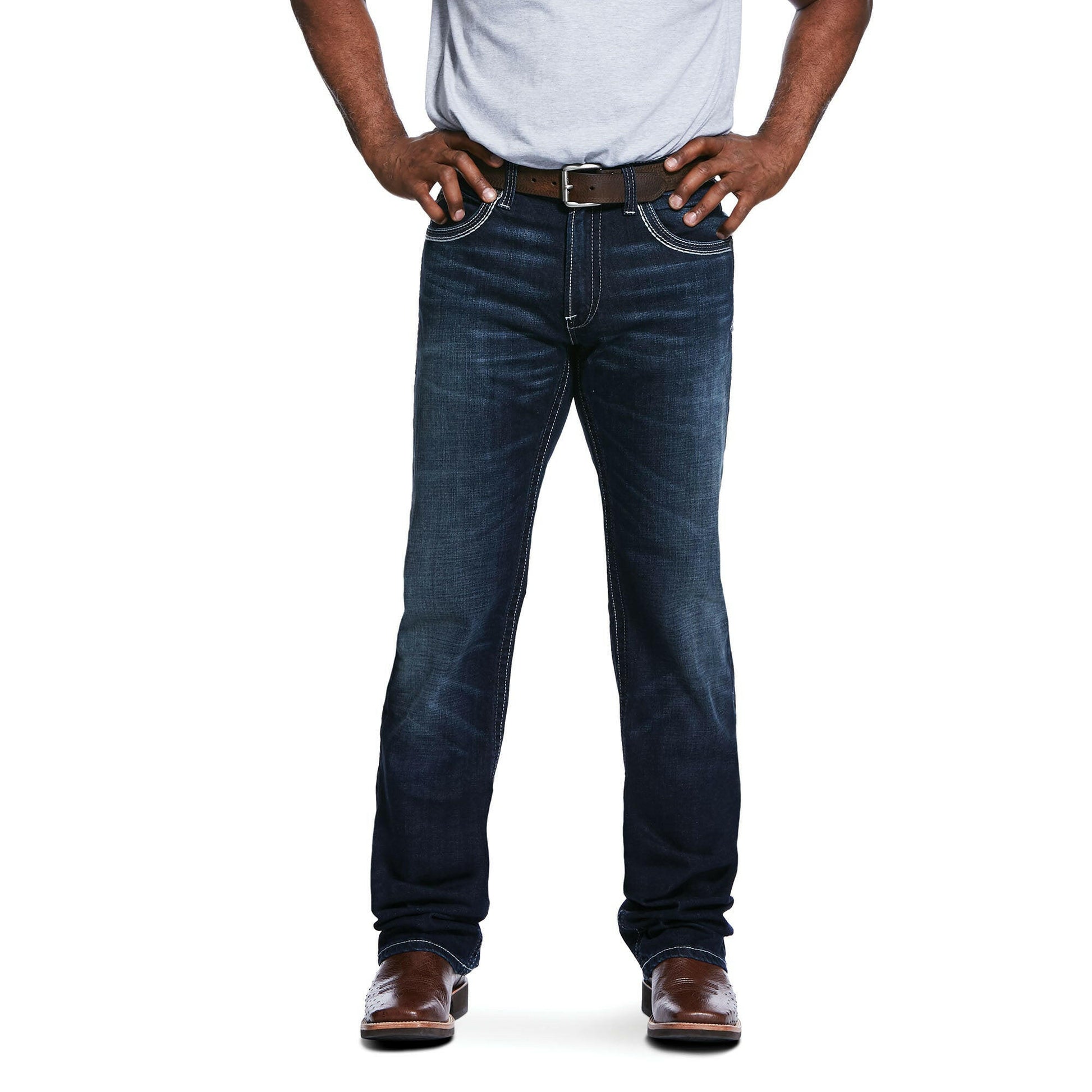 Ariat Men's M5 Slim Stretch Coltrane Stackable Straight Leg Jean.