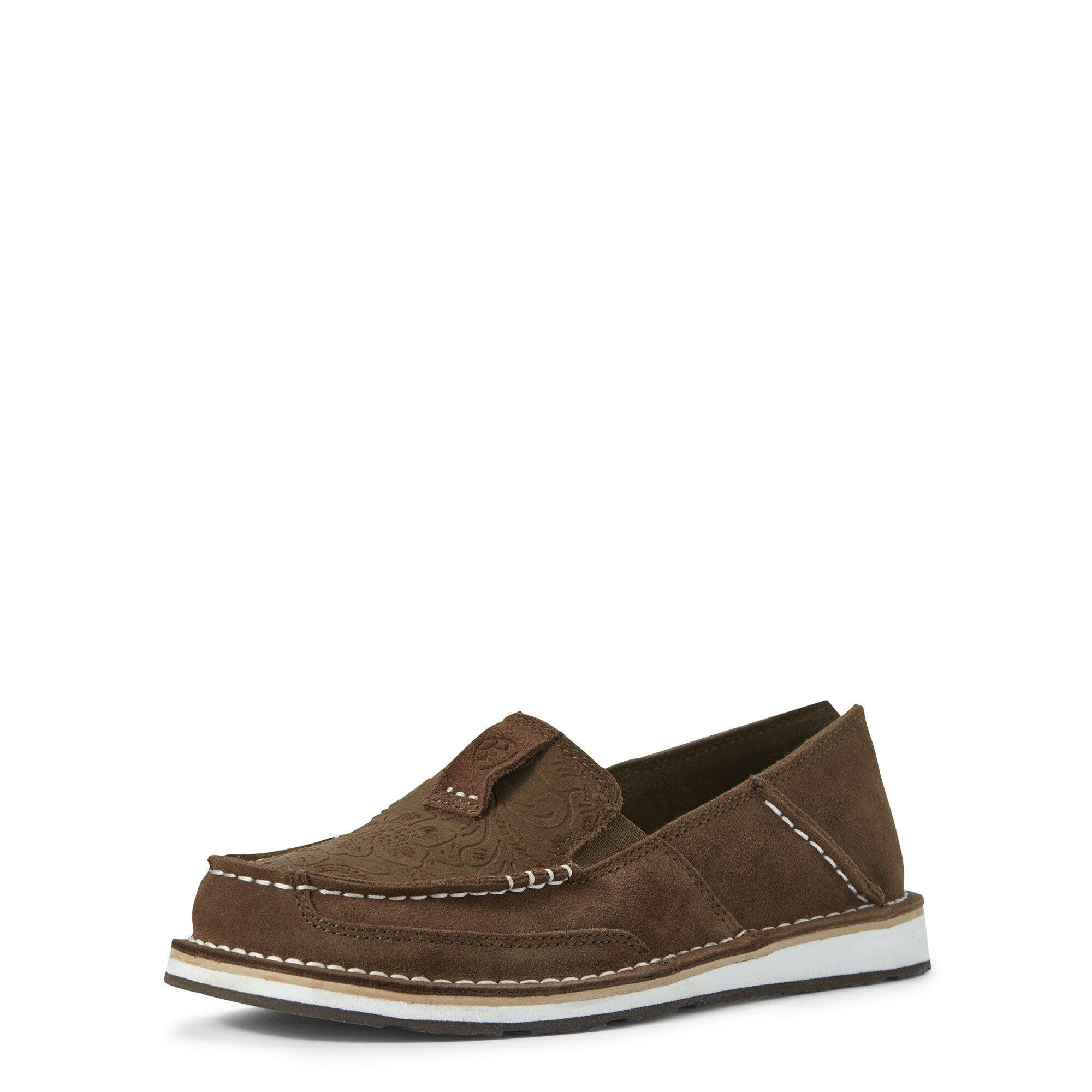 Ariat Women's Brown Suede Cruiser Shoe.