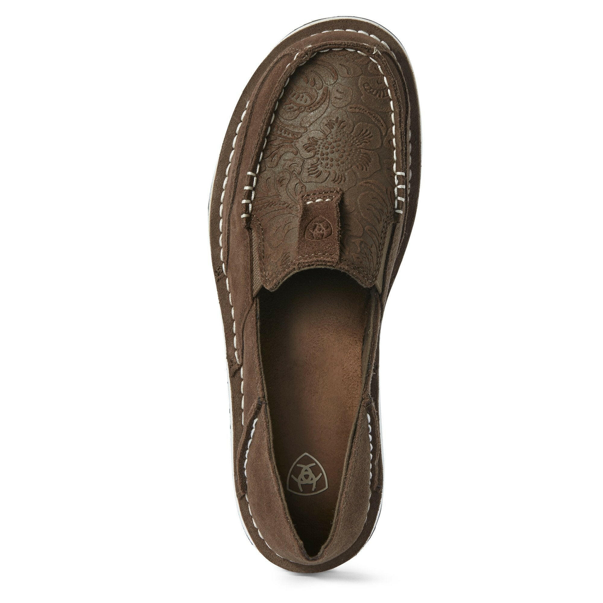 Ariat Women's Brown Suede Cruiser Shoe.