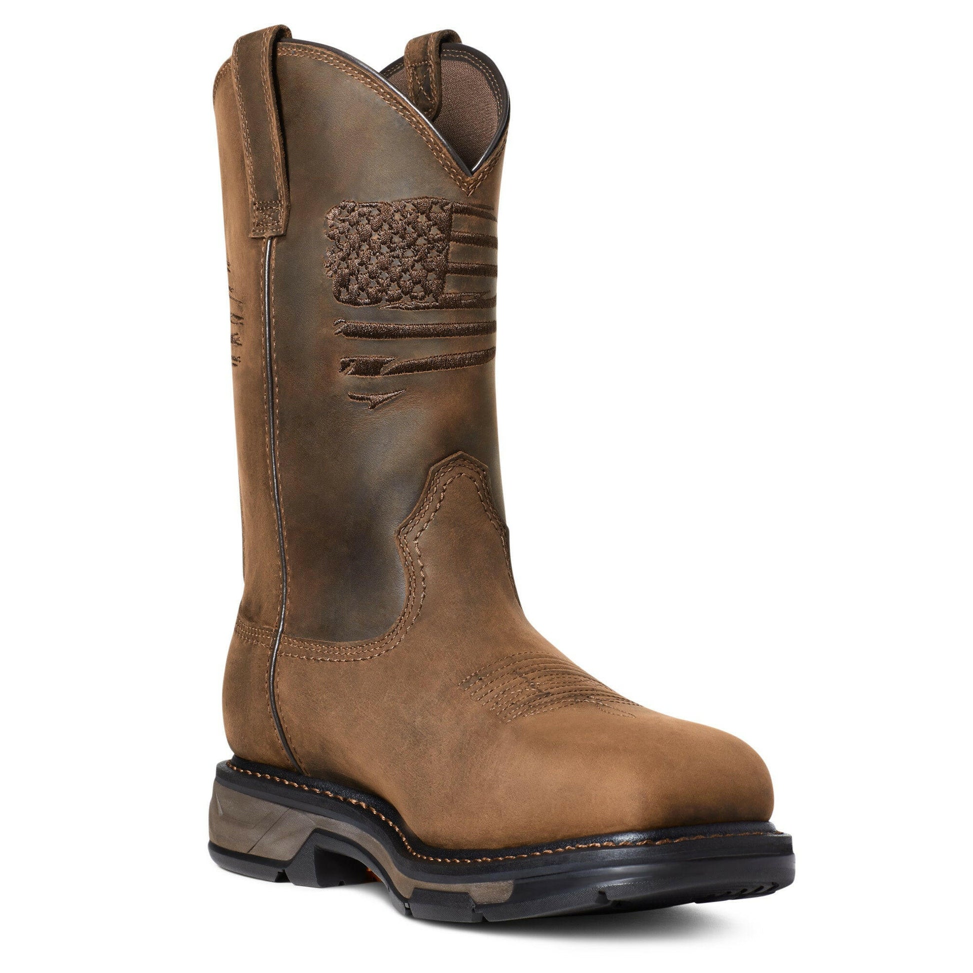 Ariat Men's WorkHog XT Patriot Waterproof Carbon Toe Work Boot.