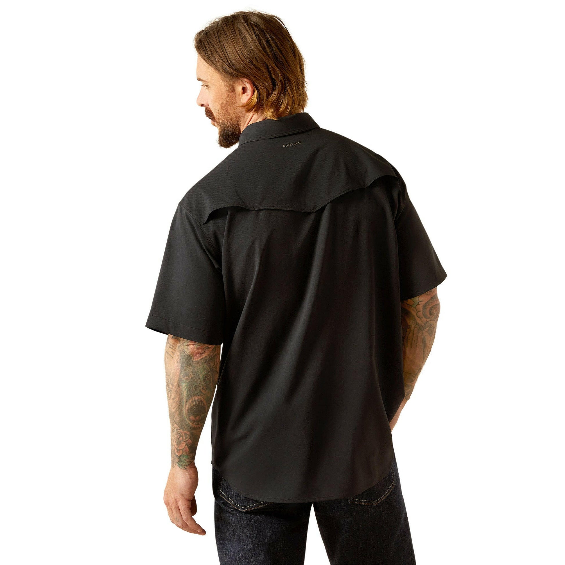 Ariat Men's Western VentTEK Classic Fit Snap Front Shirt.