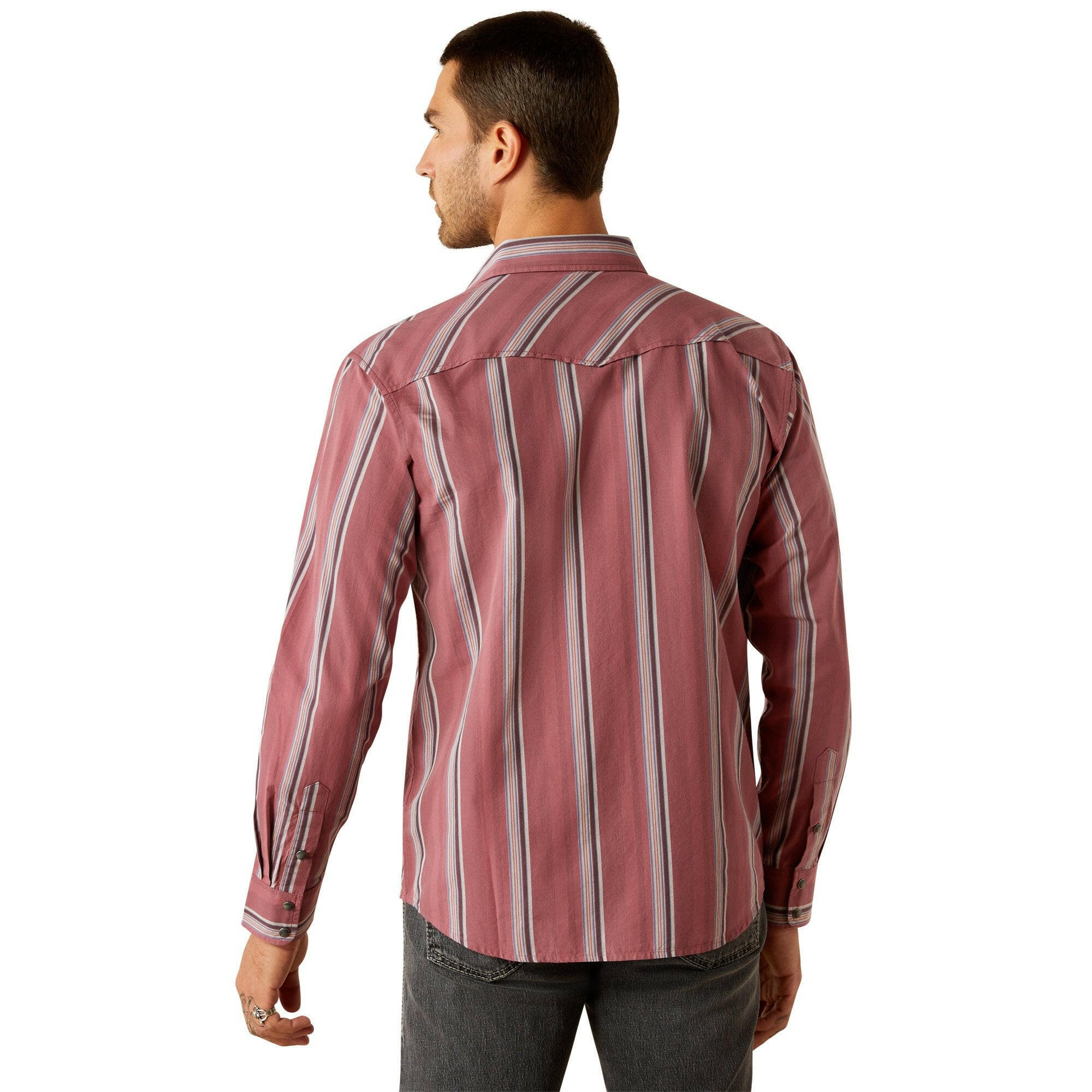 Ariat Men's Humphrey Retro Fit Snap Front Shirt.