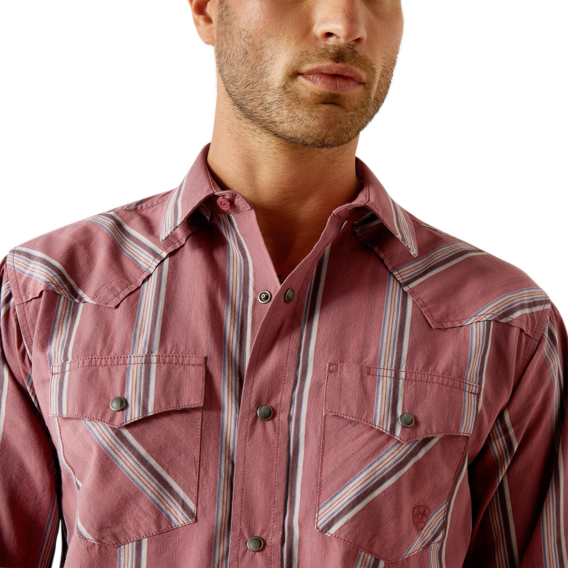 Ariat Men's Humphrey Retro Fit Snap Front Shirt.