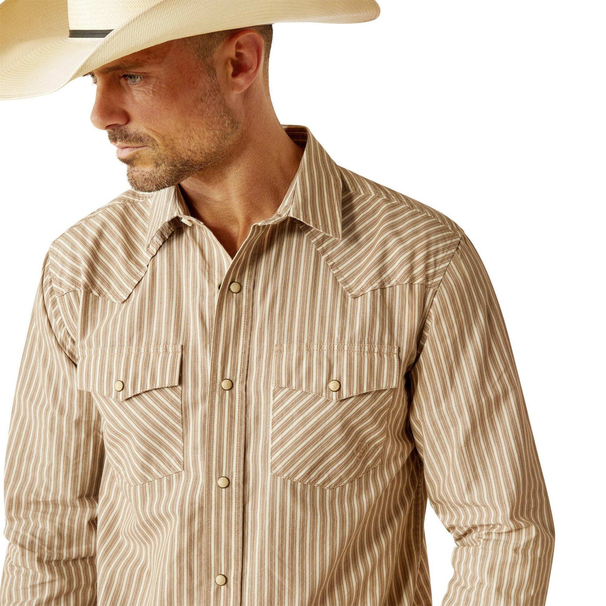 Ariat Men's Hollis Retro Fit Snap Front Shirt.