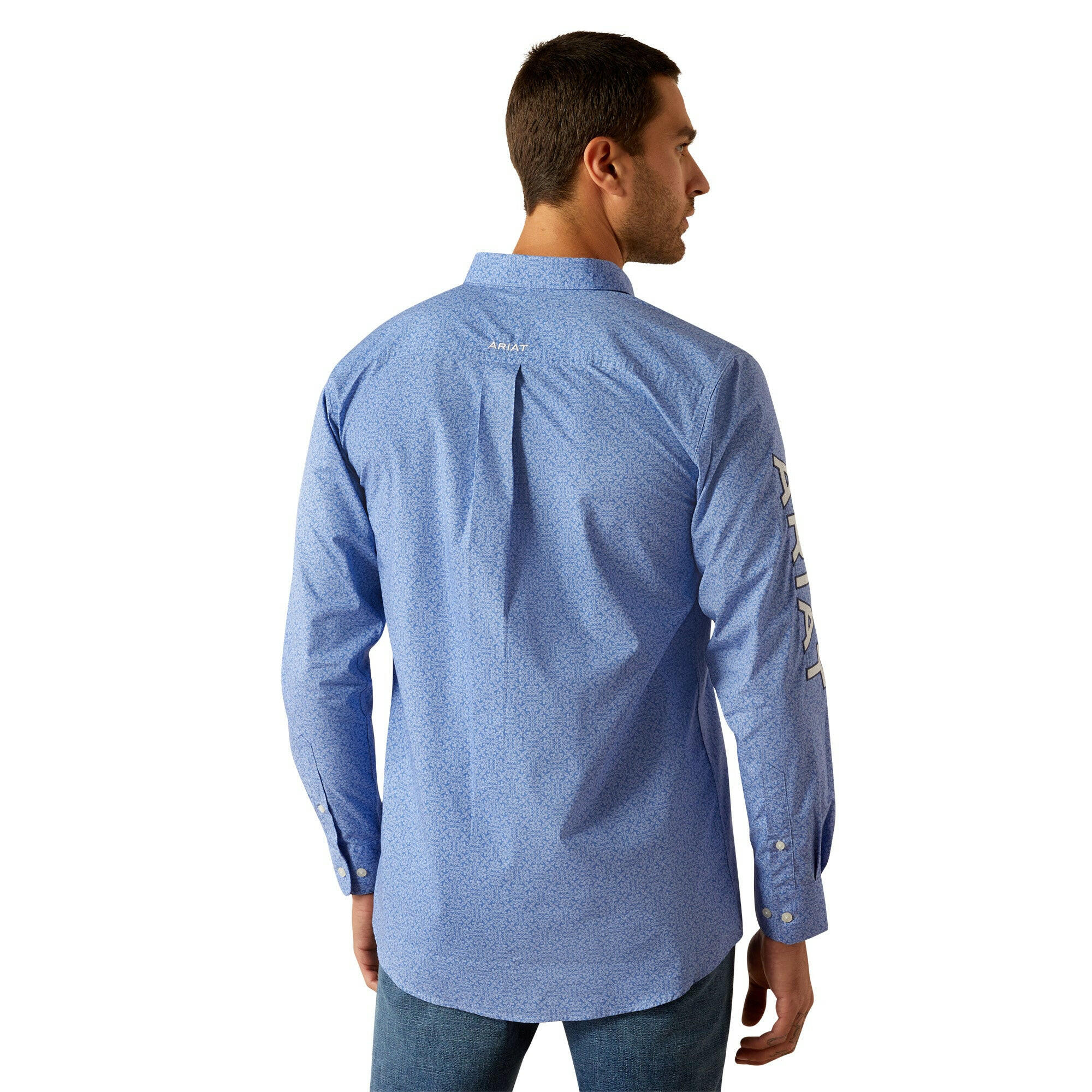 Ariat Men's  Team Potter Fitted Button Down Shirt.