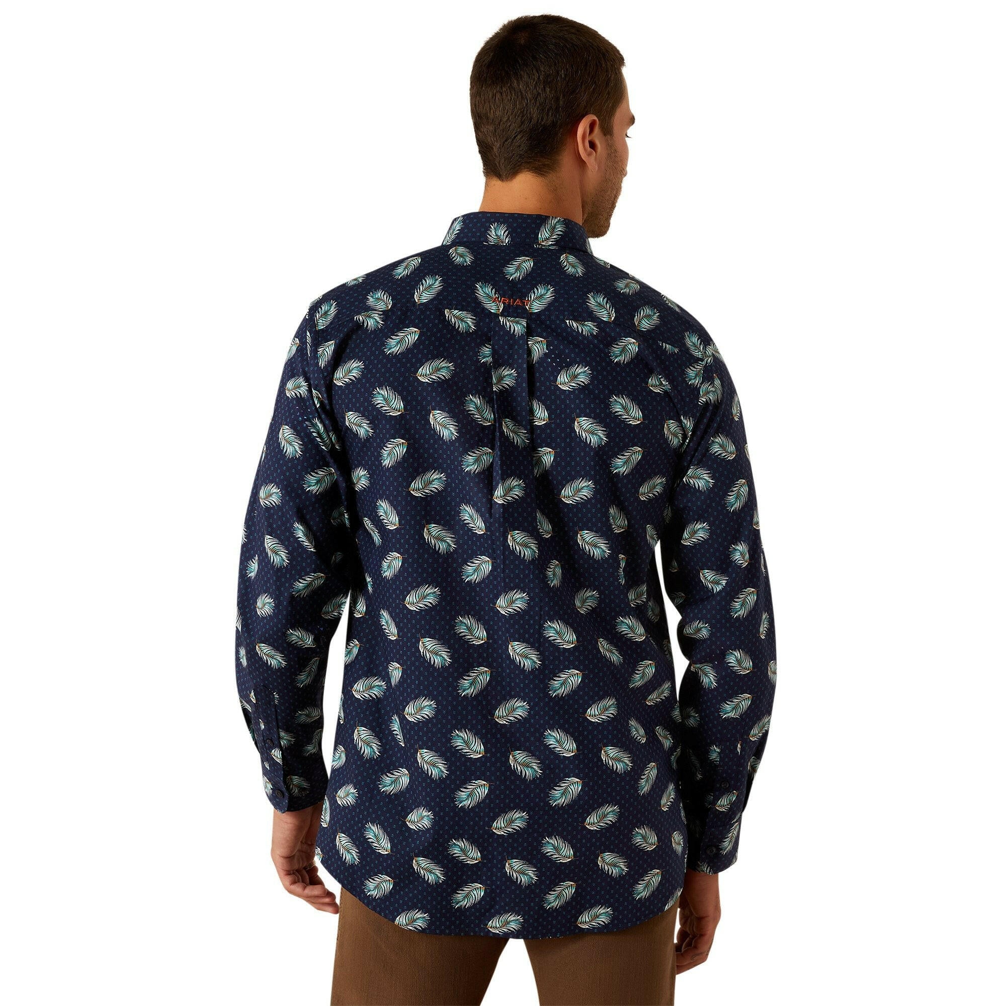 Ariat Men's Jacy Fitted Button Down Shirt.