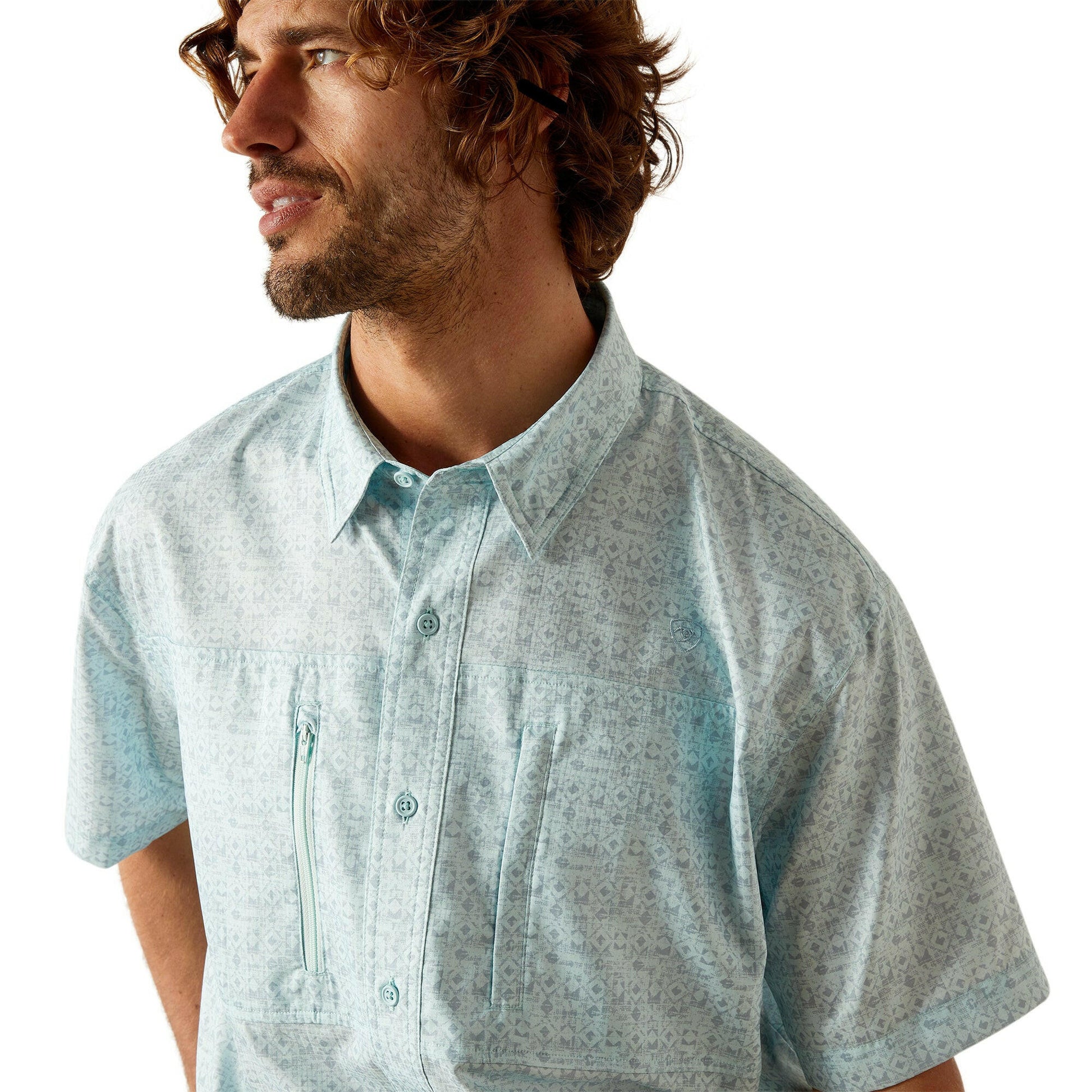 Ariat Men's VentTEK Classic Fit Button Down Shirt.