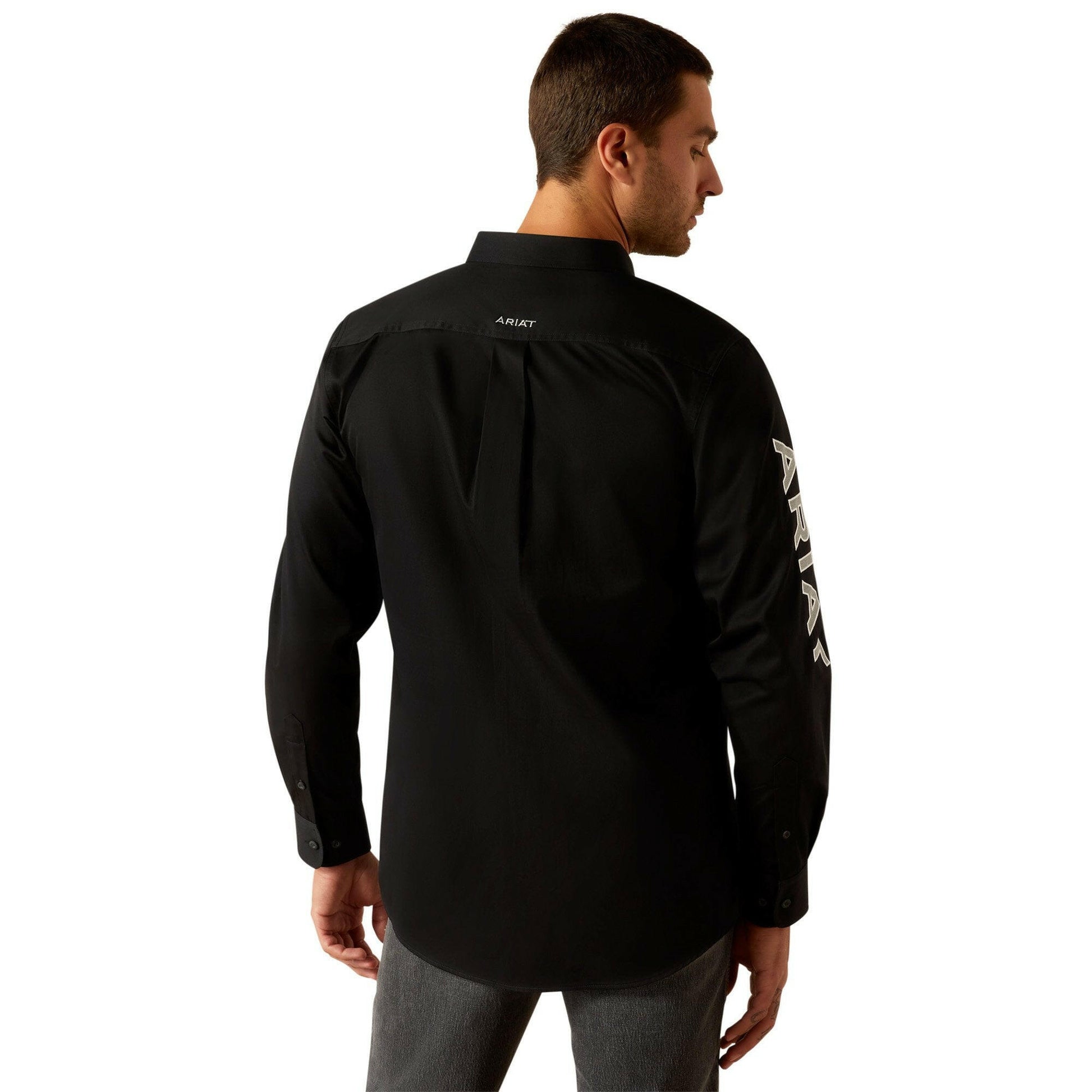 Ariat Men's Team Logo Twill Classic Fit Button Down Shirt.