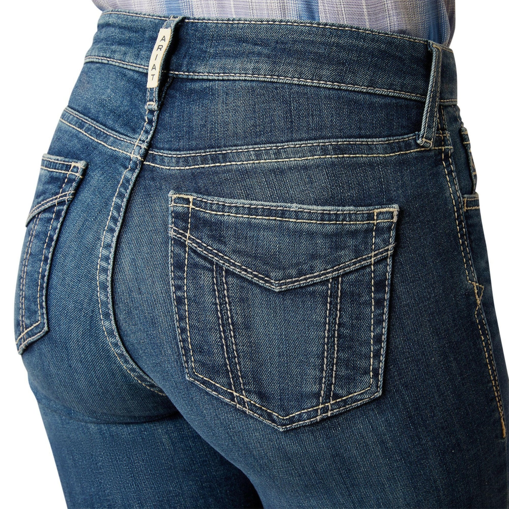 Ariat Women's High Rise Paula Slim Trouser Jean.