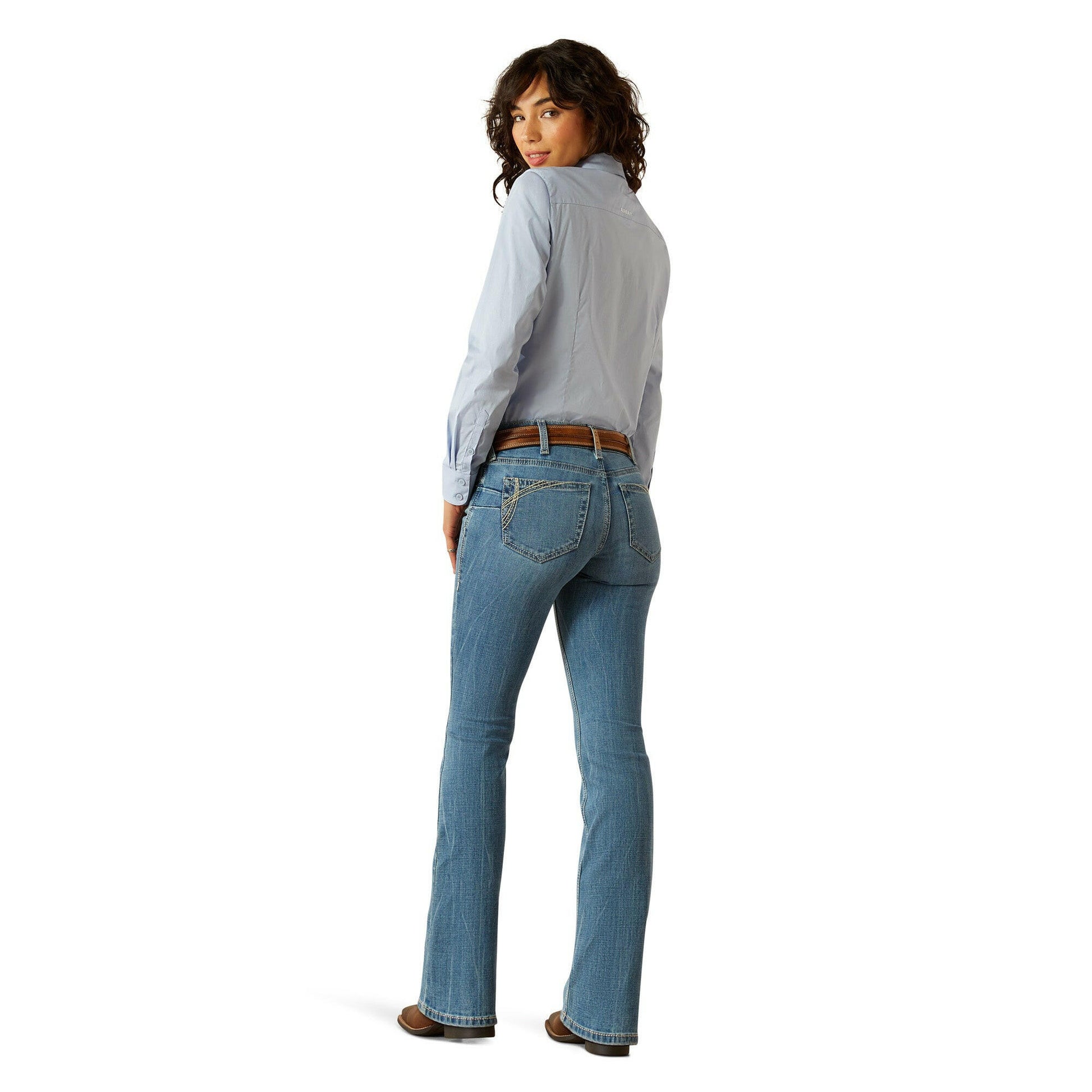 Ariat Women's Perfect Rise Naz Boot Cut Jean.