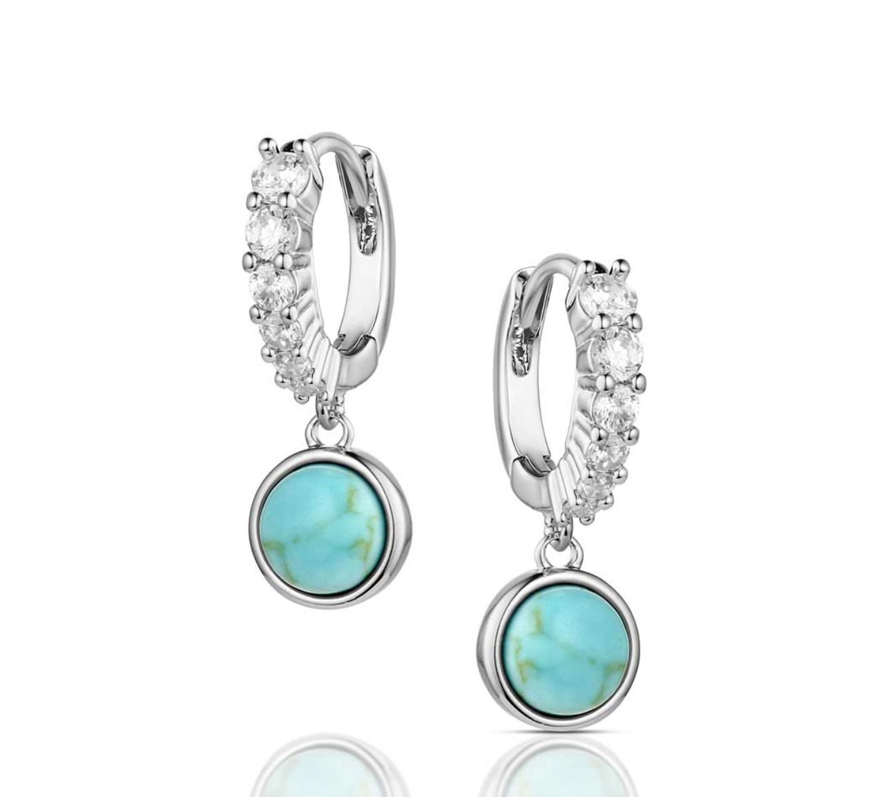 Montana Silversmiths Desert Moonlight Turquoise Earrings ER6482