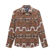 Wrangler Modern Fit LS Snap Modern Fit Brn 2381532.