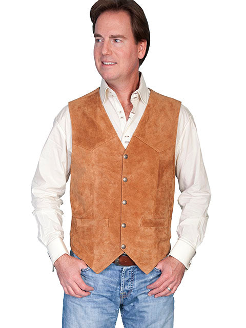 SCULLY SNAP FRONT LAMB VEST 507.