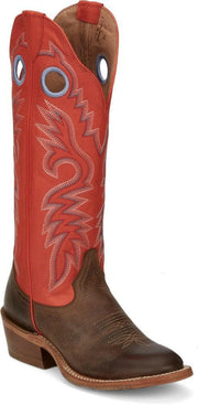 Tony Lama Women's Peony Red Top Boots.