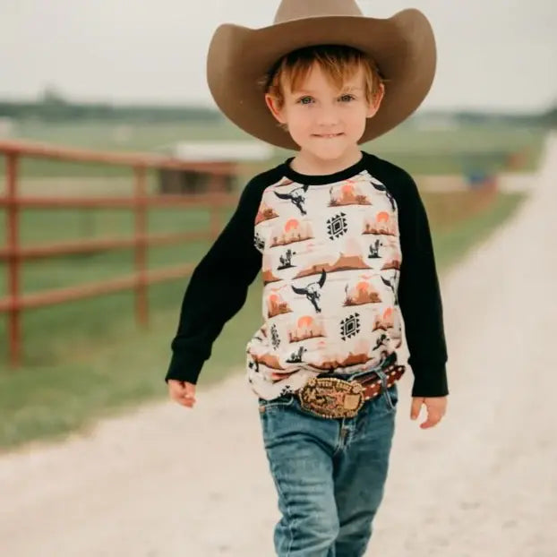 Shea Baby Toddler Boy's Desert Tee.
