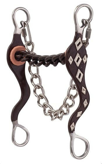 AHE Antique Brown Diamond Chain Bit.