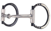 Black Dee Snaffle With Dots.