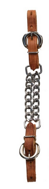 Berlin Double Chain Curb Strap.