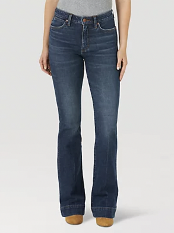 Wrangler Ladies Sara High Rise Trouser.