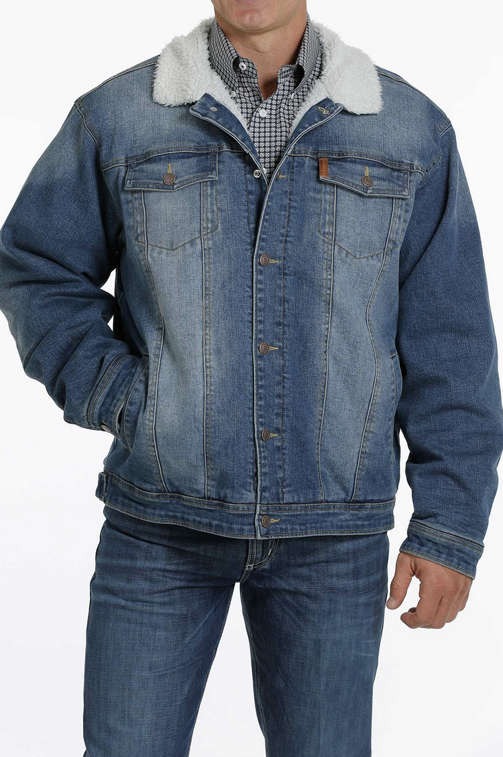Cinch Men's Denim Trucker Plus C5 Size 3XL.