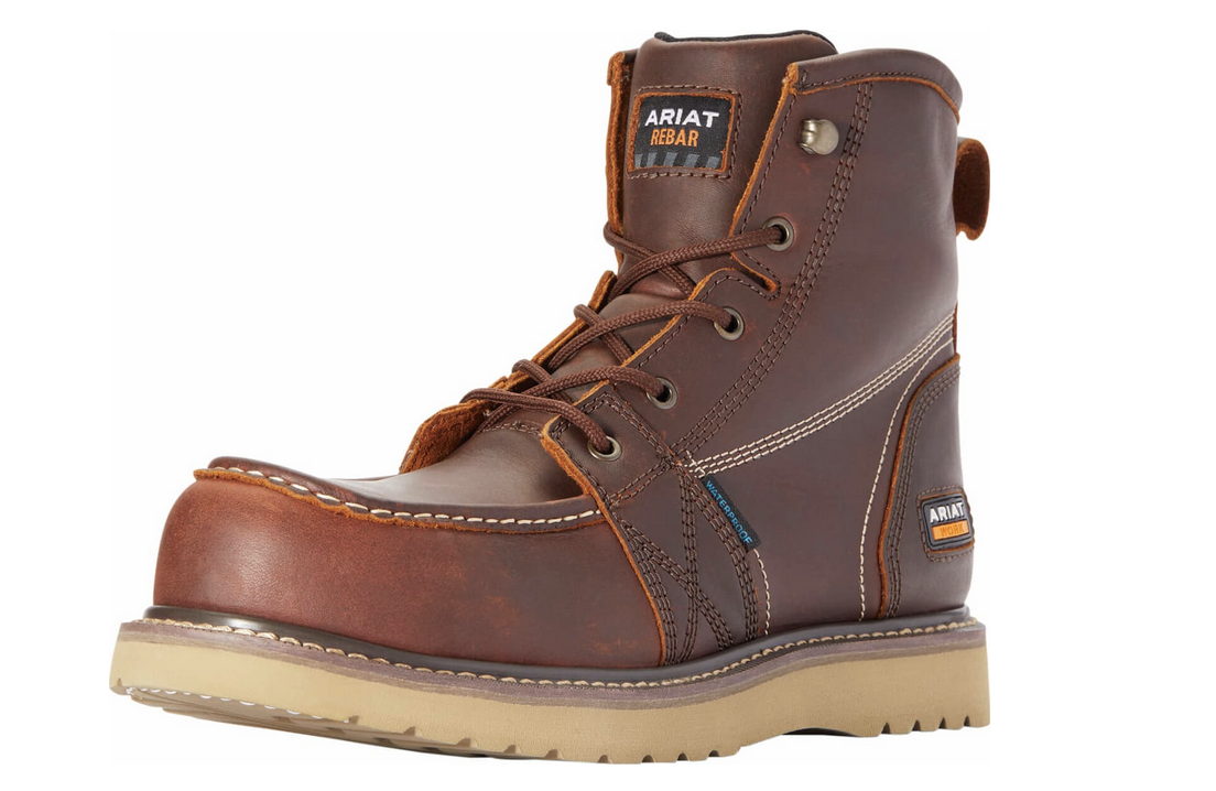 Ariat Men's Composite Toe Rebar Wedge Moc C3.