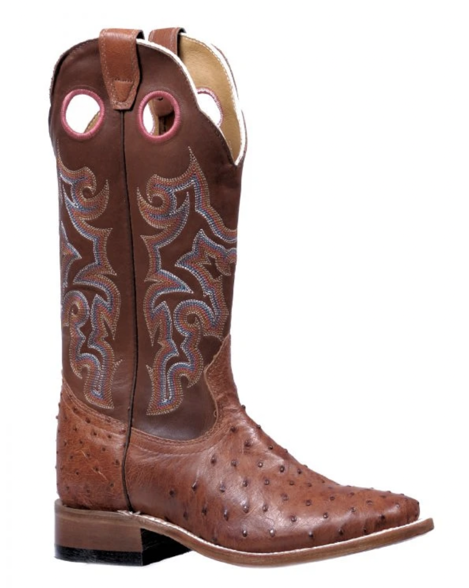 Boulet Ladies Ostrich Boots C3 size 7C.