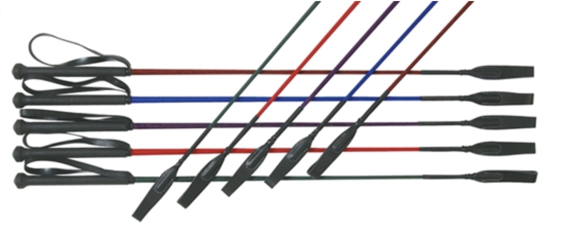AHE 30'' Assorted Colors Riding Crop.