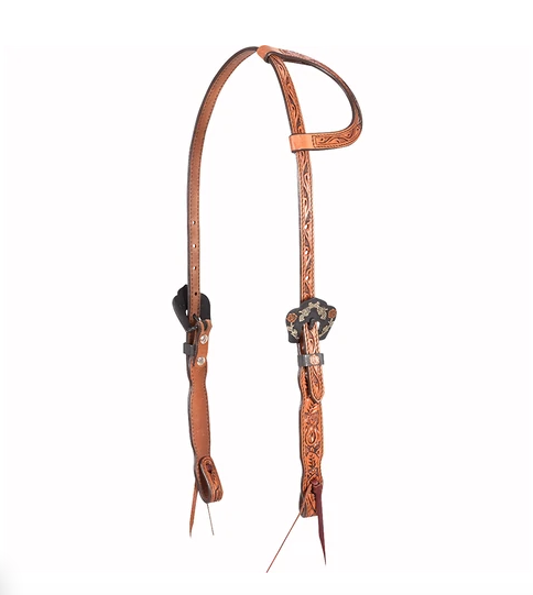 Cashel Guns and Roses Slip Ear Headstall.