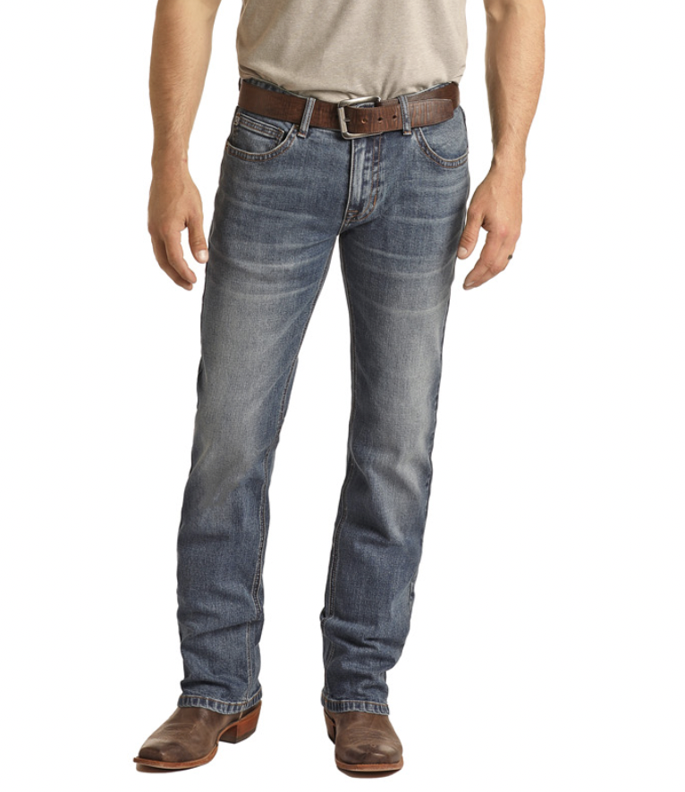 Rock & Roll Denim Men's Hooey Revolver Jean C4.