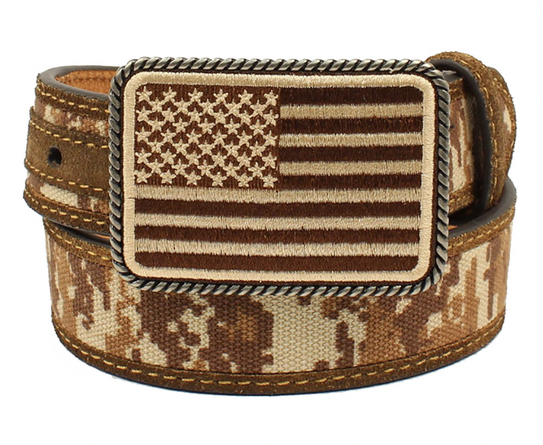 Ariat Boy's Digital Camo Western Belt.