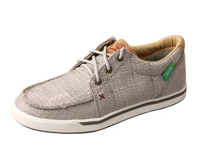 Twisted X Ladies Hooey Grey Loper Shoe C3 Size 8.5M.