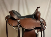 Cashel 15" Diamond Border Trail Saddle.