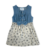 Shea Baby Toddler's Denim & Brand Dress Size 5T.