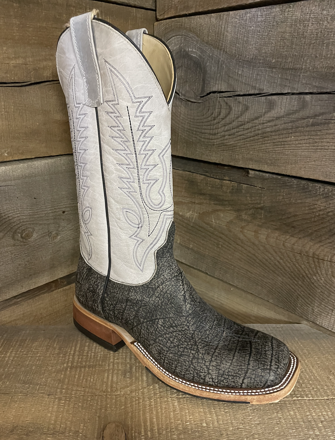 Anderson Bean Men's Cape Buffalo Western Boots.