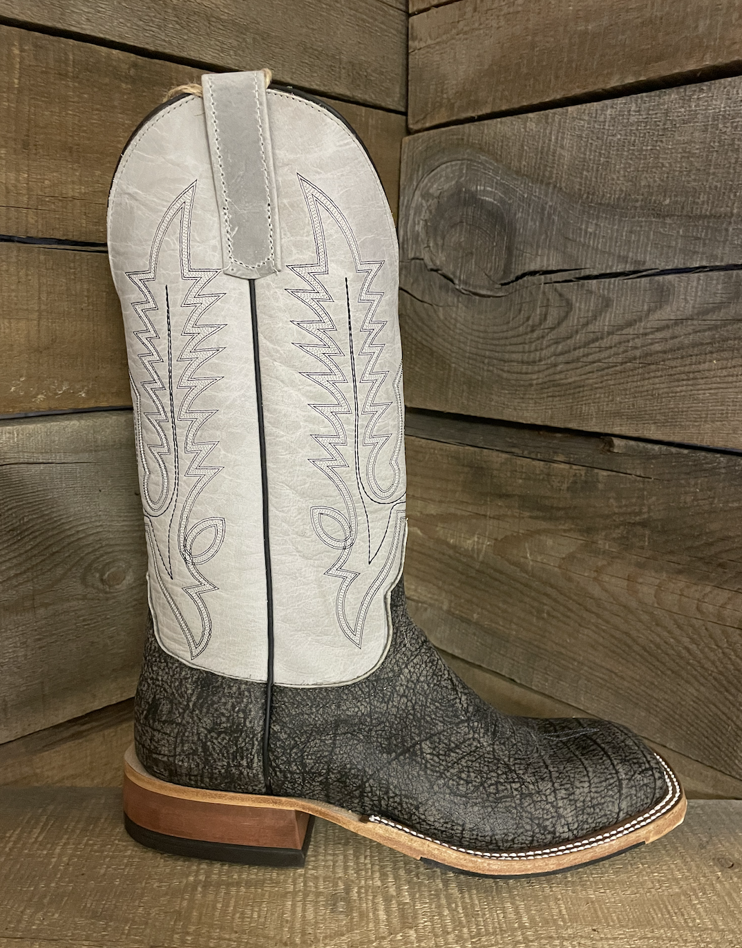 Anderson Bean Men's Cape Buffalo Western Boots.
