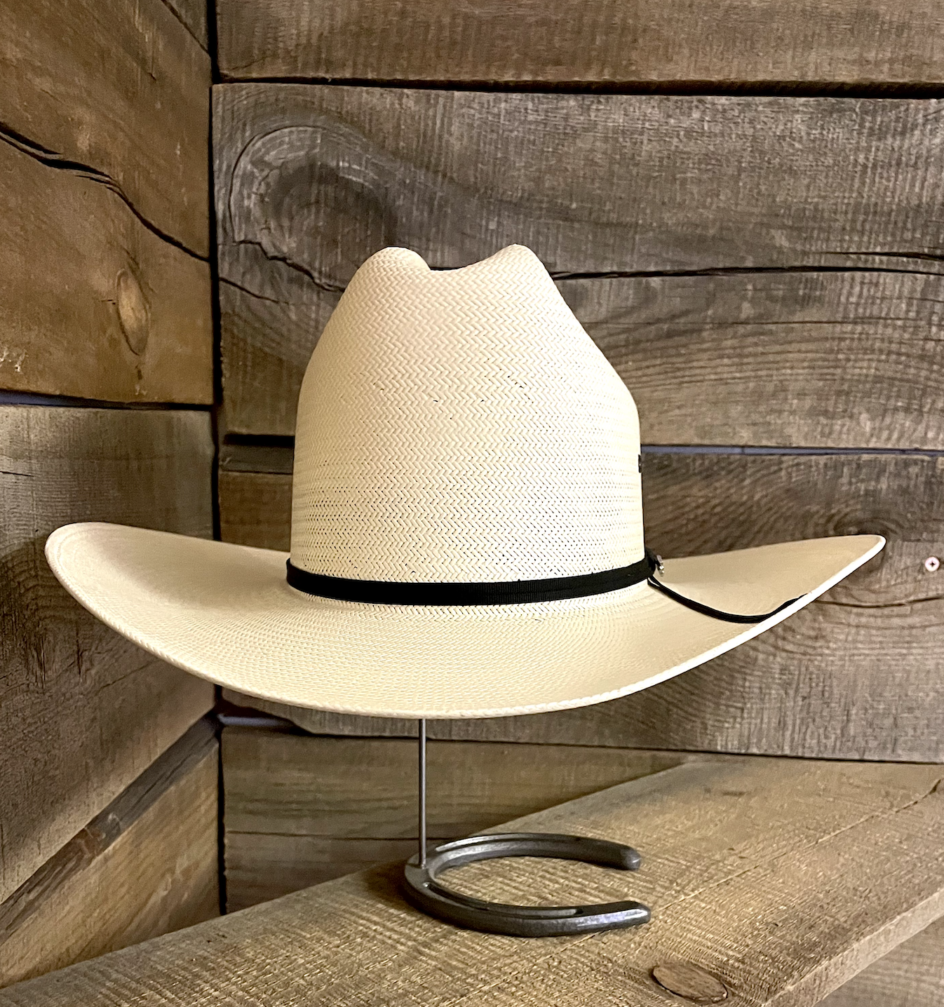 Stetson Rancher 3 1/2" Brim Straw Hat.