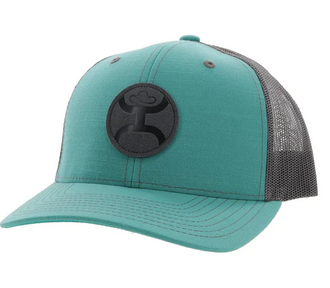Hooey Clush Teal Grey Cap.