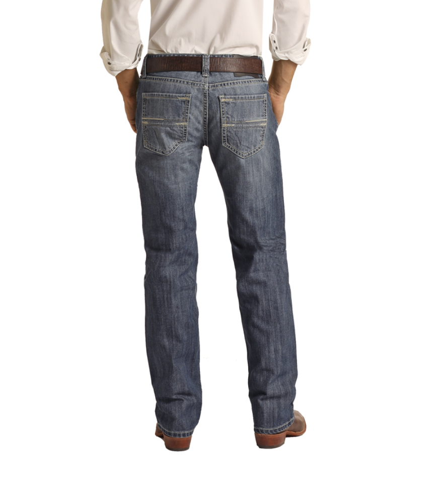 Rock & Roll Straight Leg Jeans.