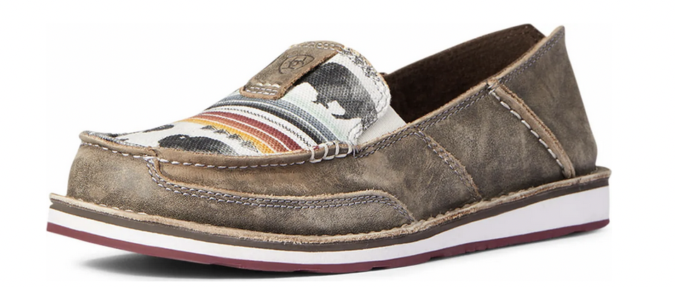 Ariat Women's Taupe Buffalo Cruiser.