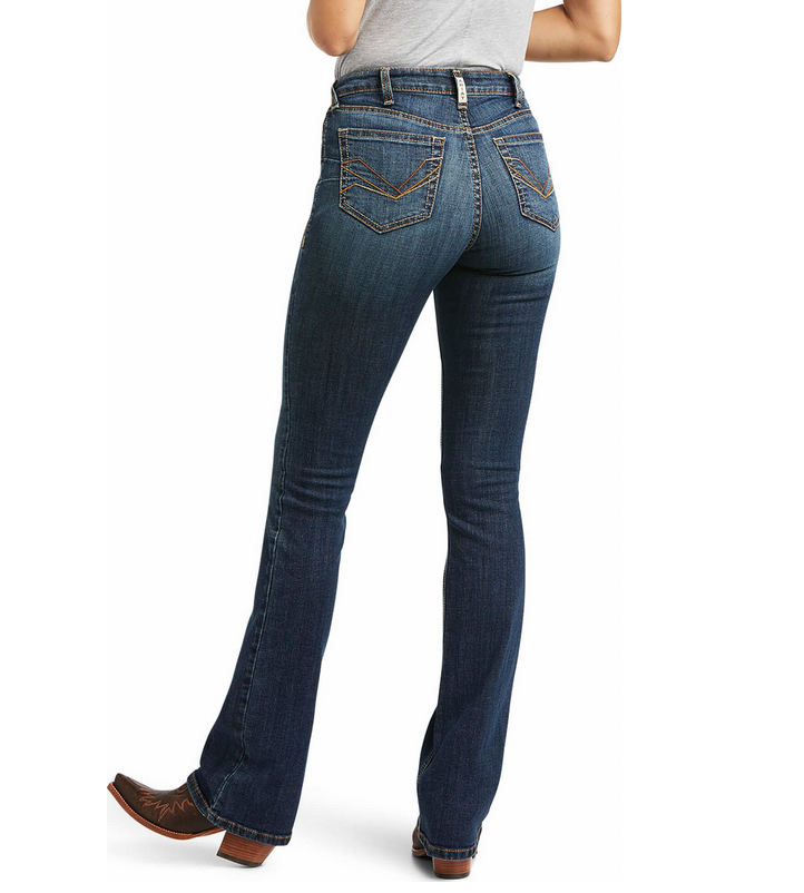 Ariat Ladies R.E.A.L. High Rise Fernanda Boot Cut Jean.