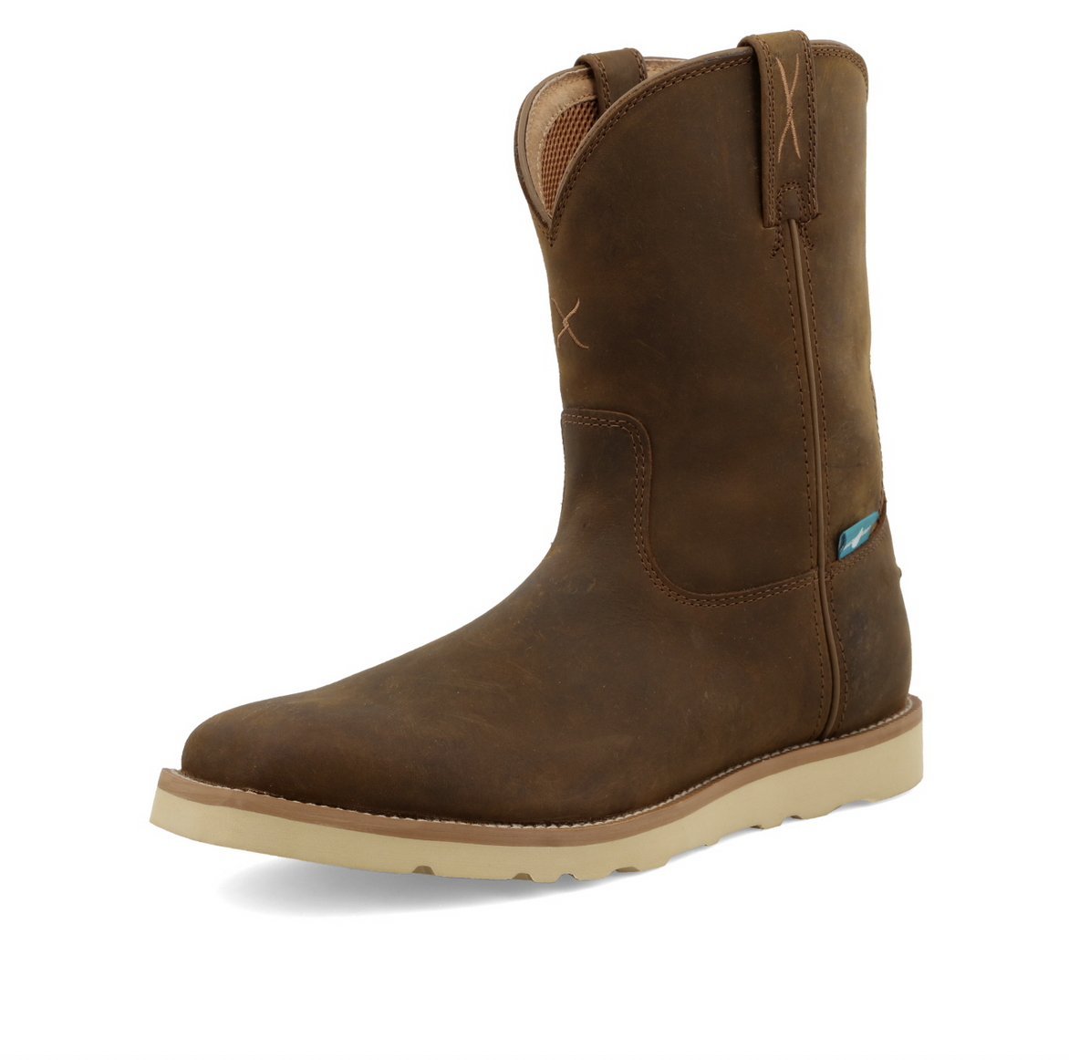 Twisted X Men's Wedge Sole Waterproof Work Boot.