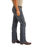 Rock & Roll Hooey Men's Revolver Slim Fit Jeans.